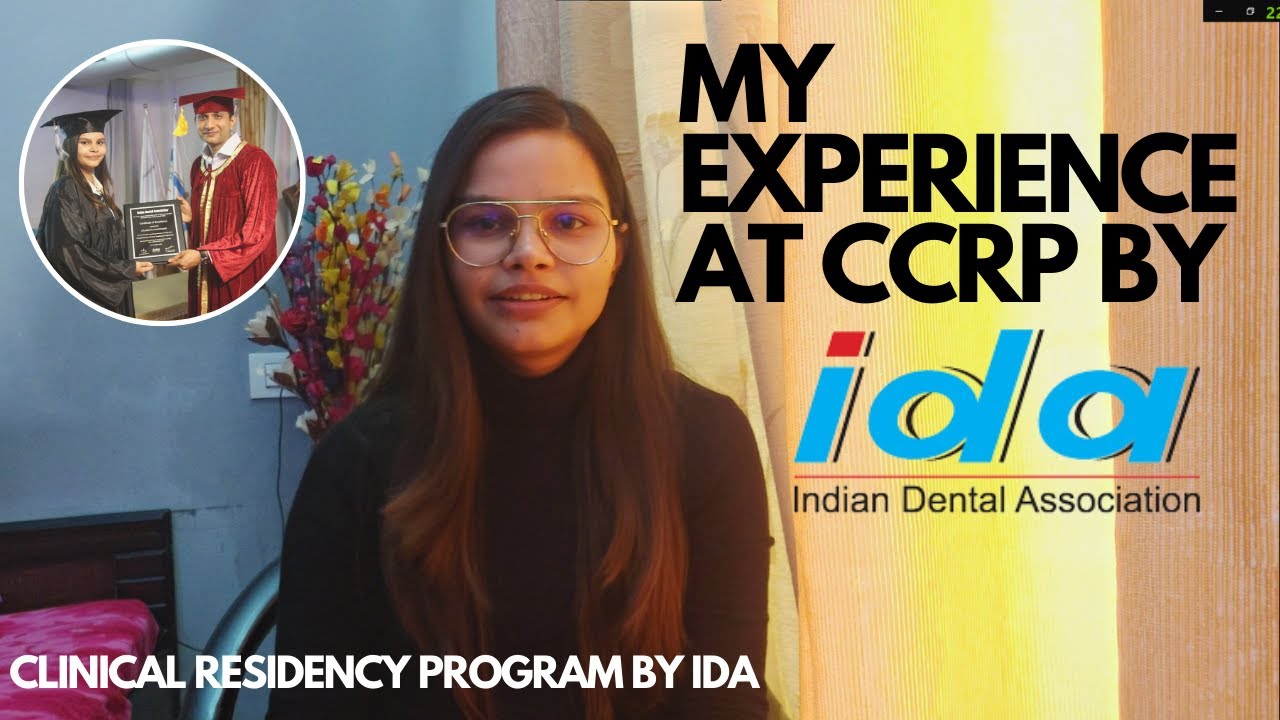 Everything You Need to Know About CCRP by IDA (Mumbai) || What after BDS ||