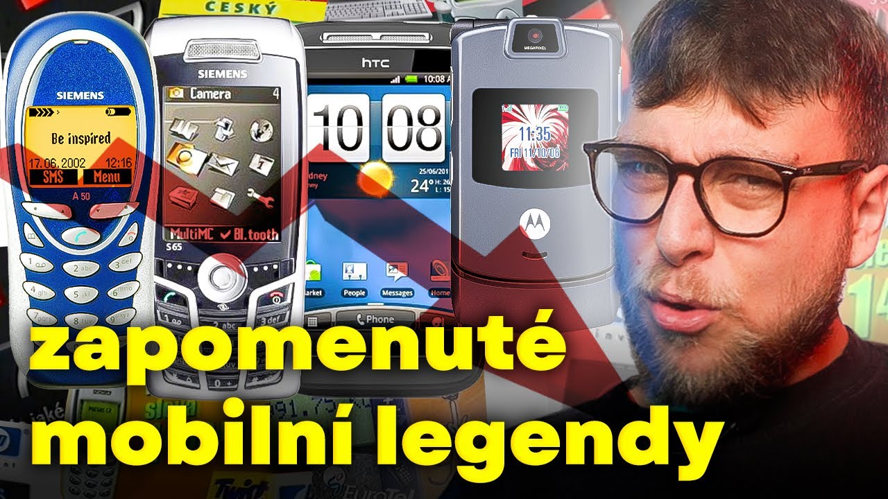 siemens, htc, motorola: pád mobilů, které kdysi chtěli všichni
