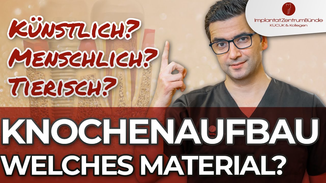 Knochenaufbau - Welches Material ist das Beste für mich? Eigenknochen oder Ersatzmaterial?