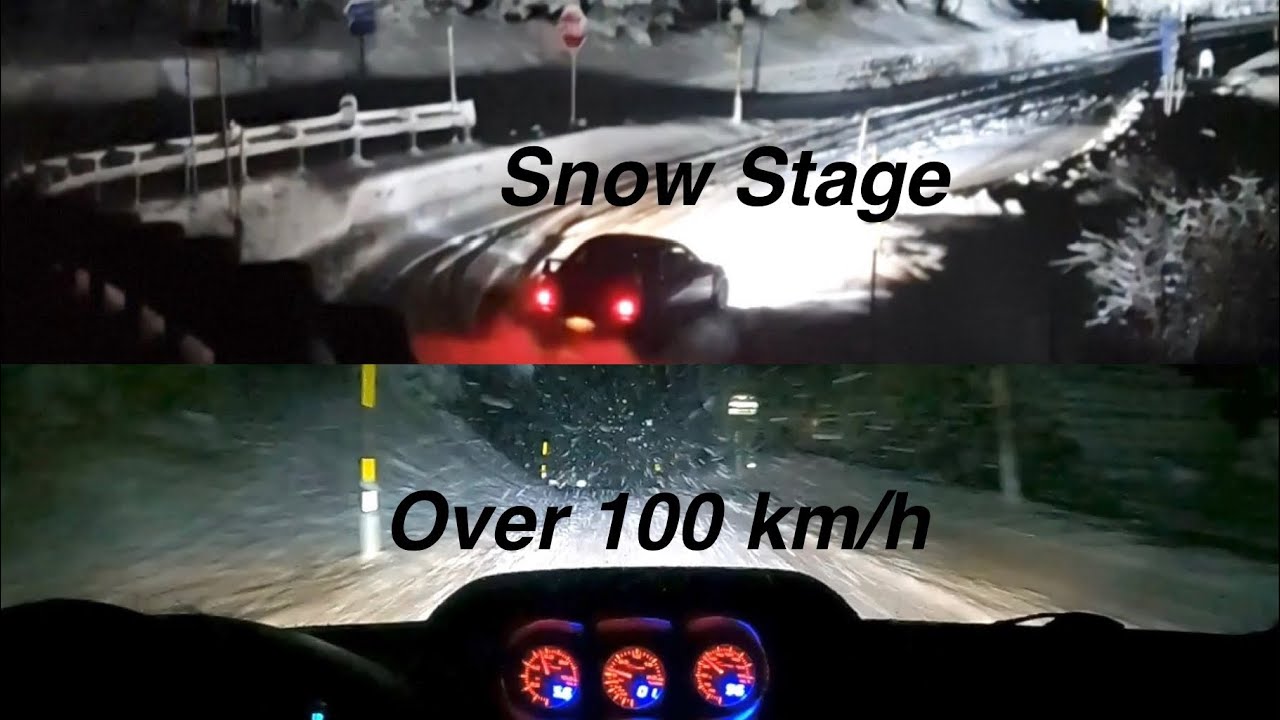 Ice-Snow stage test | Onboard STi