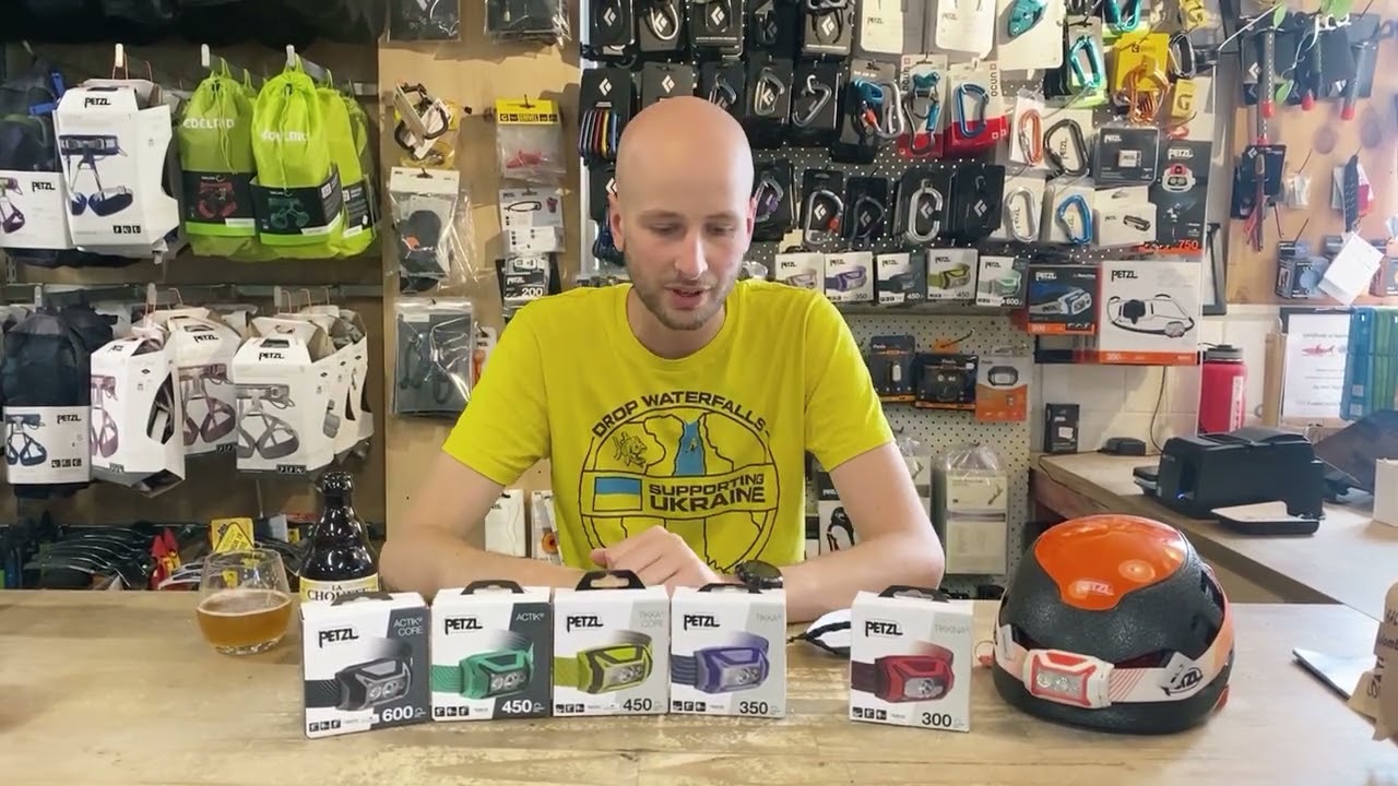 Обзор снаряжения для вечера пива с налобными фонарями Petzl.