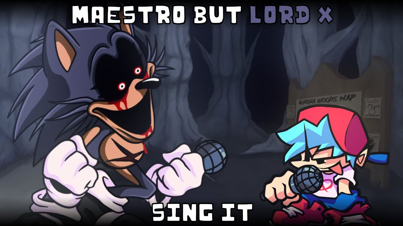Maestro but Lord X sing it | FNF: Friday Night Incident cover
