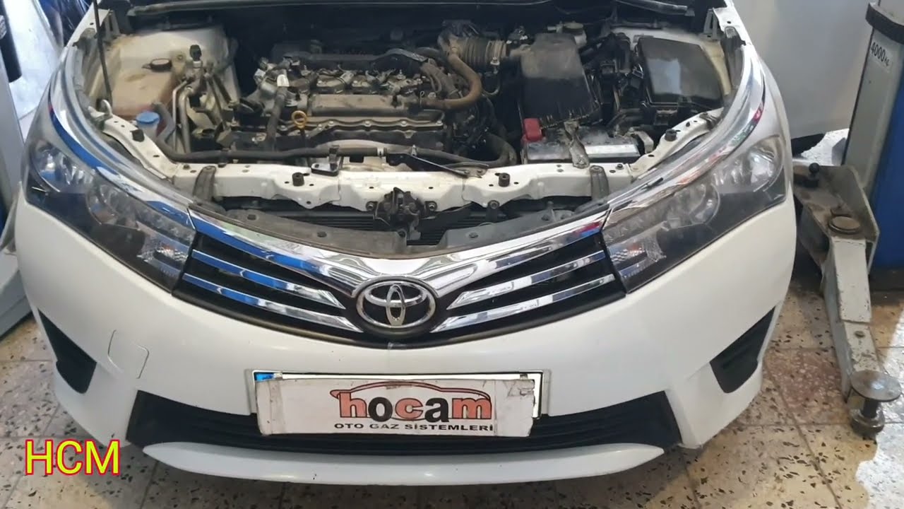 Toyota Corolla 1.33 motor 99Hp Lpg montajı ve %60 yakıt tasarrufu #toyota #corolla #auris #yaris