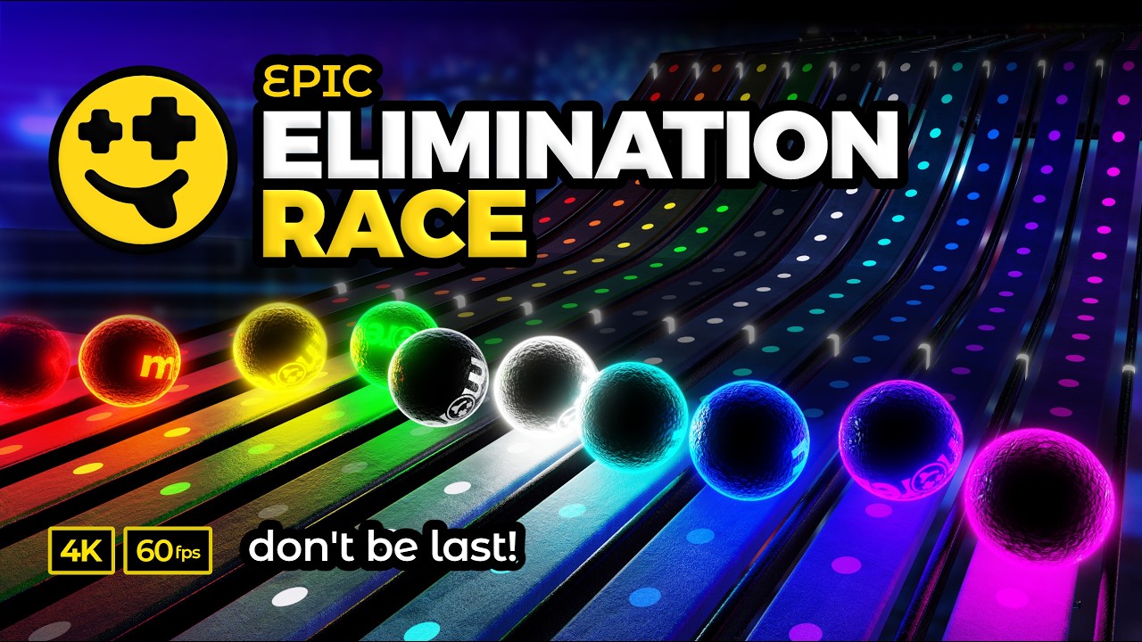*EPIC* Elimination Race!  | #marbles #marblerun #marblerace #asmr #sensory