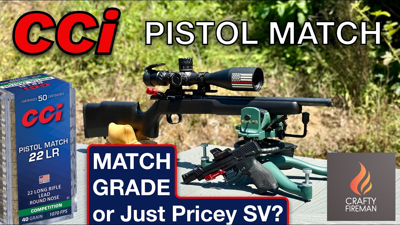 Is CCI Pistol Match 22lr Any Good ? MATCH GRADE  Performance or Standard Velocity in a Pretty Box?