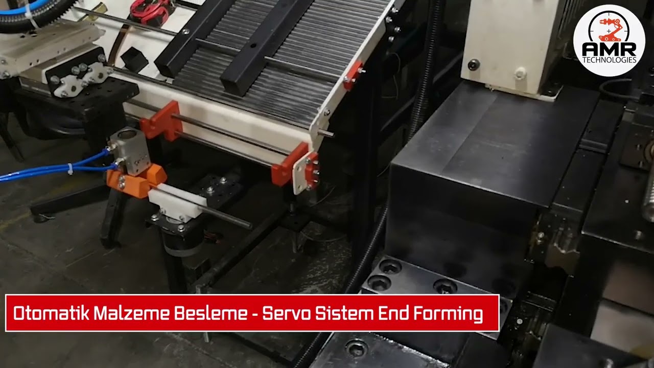 Boru Ucu Şekillendirme Makinesi Otomatik Besleme #EndForming #shorts #boruşekillendirme #otomasyon