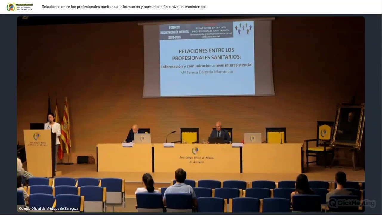 Foro de Deontología Sesión 9. 11-06-2025. Relaciones entre los profesionales sanitarios