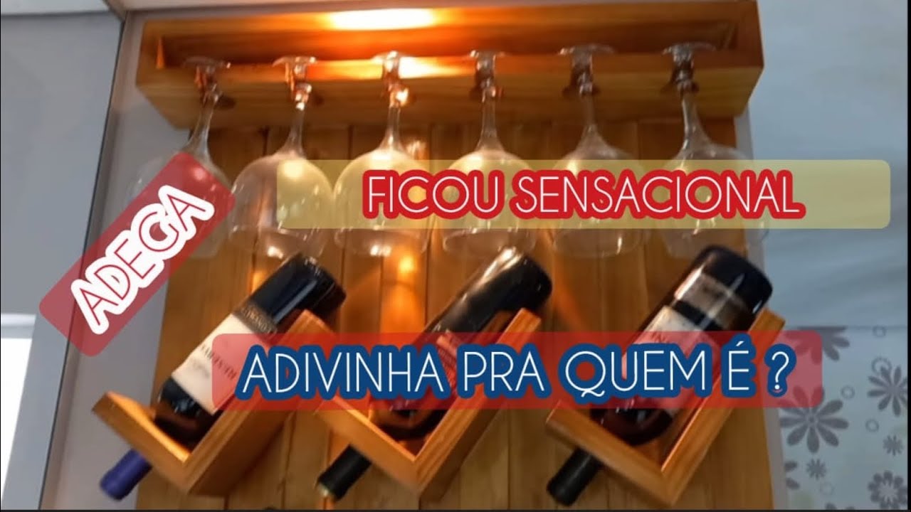 COM FAZER ADEGA RÚSTICA PARA DECORAÇÃO COM BAIXO CUSTO.