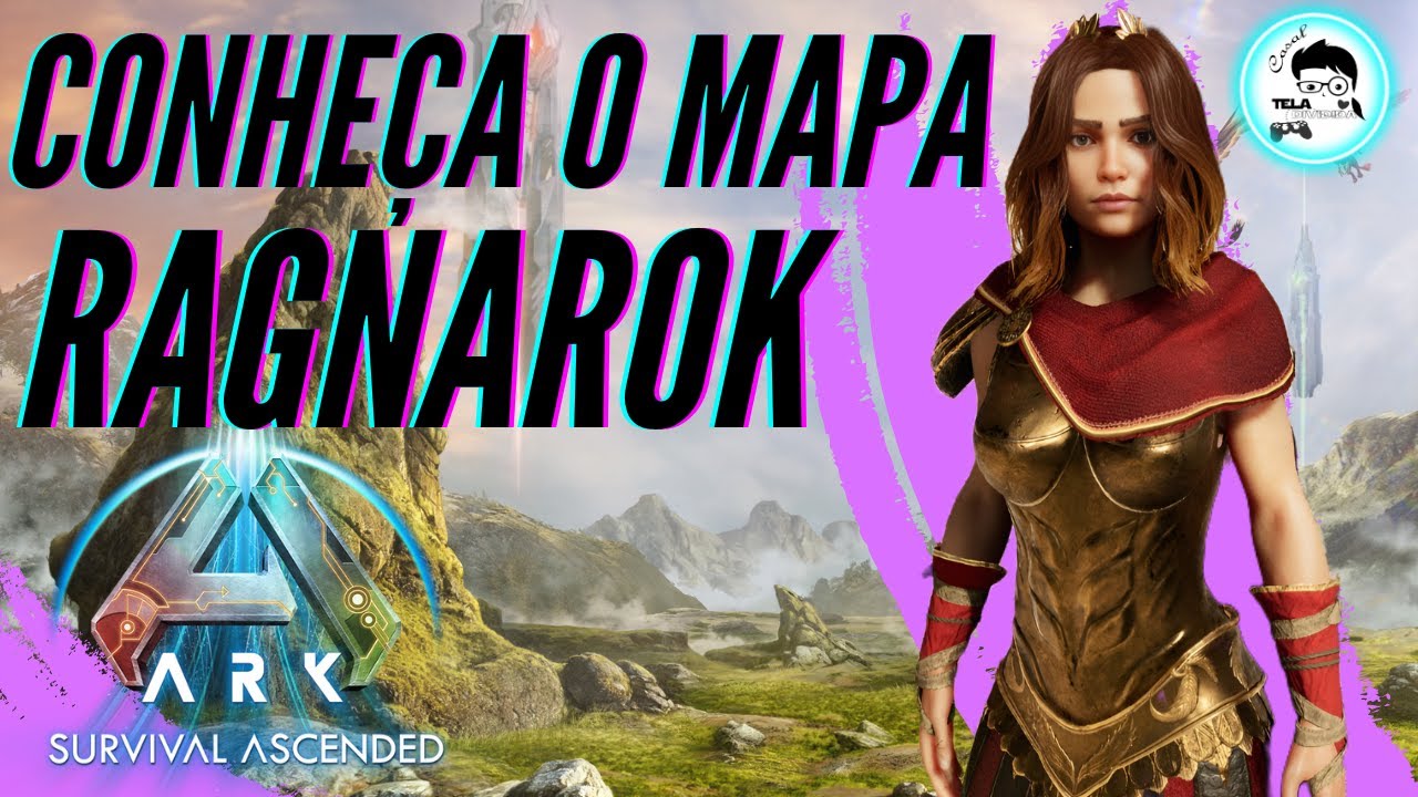 CONHE&Ccedil;A O MAPA RAGNAROK - NOVO MAPA ARK ASCENDED - CURIOSIDADES  #ark #arksurvivalascended