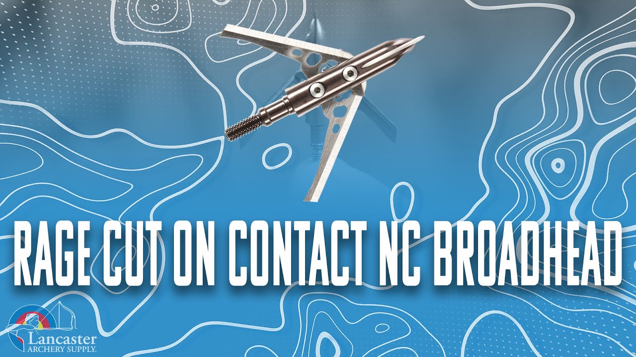 Rage Cut on Contact No Collar Broadhead