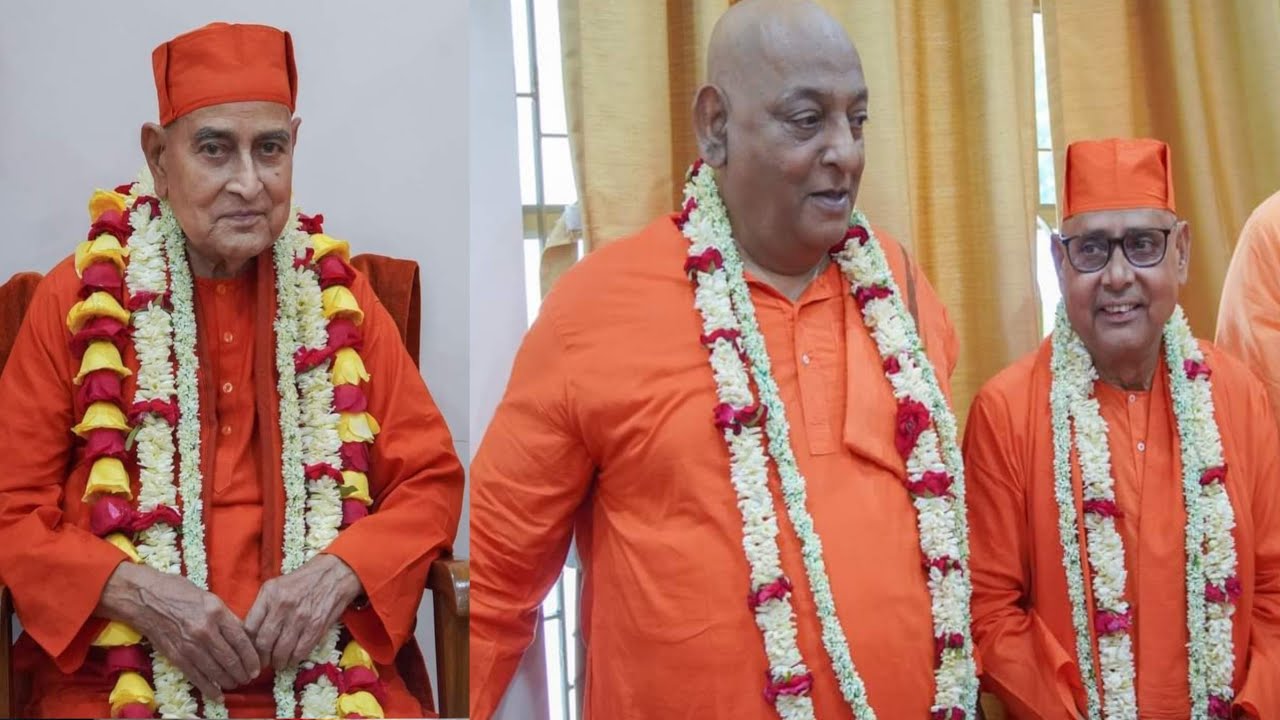Sw. Gautamanandaji Maharaj was elected the President of the Ramakrishna Math and Ramakrishna Mission