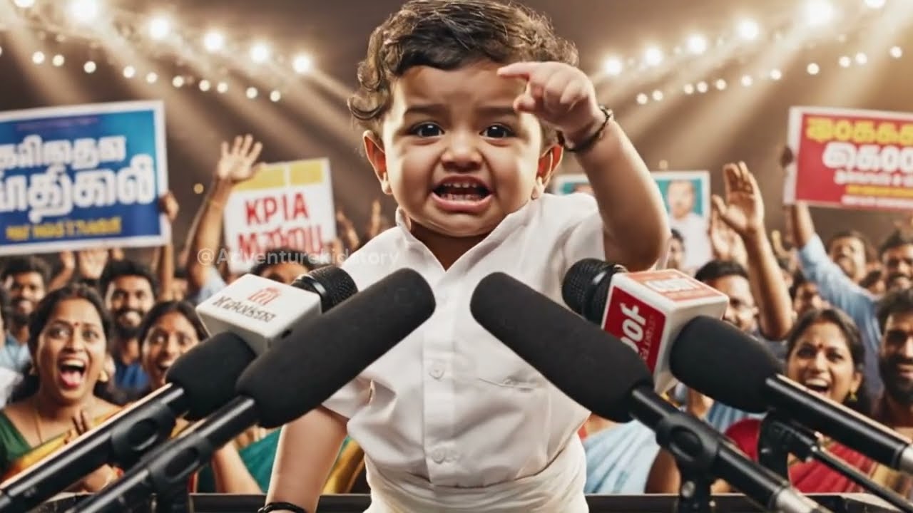 Политика, с которой разговаривает ребенок -13😂 | #BabyTalk #ViralShorts #shorts #Tamil #funny #vi...