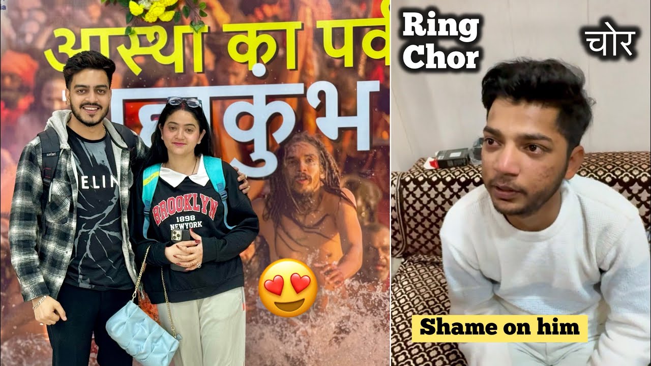 Rachit Patidev ke sath Prayagraj Aagayi 🥰 Chor ka hoga khulaasa 😡|| Vlog || Sibbu Giri