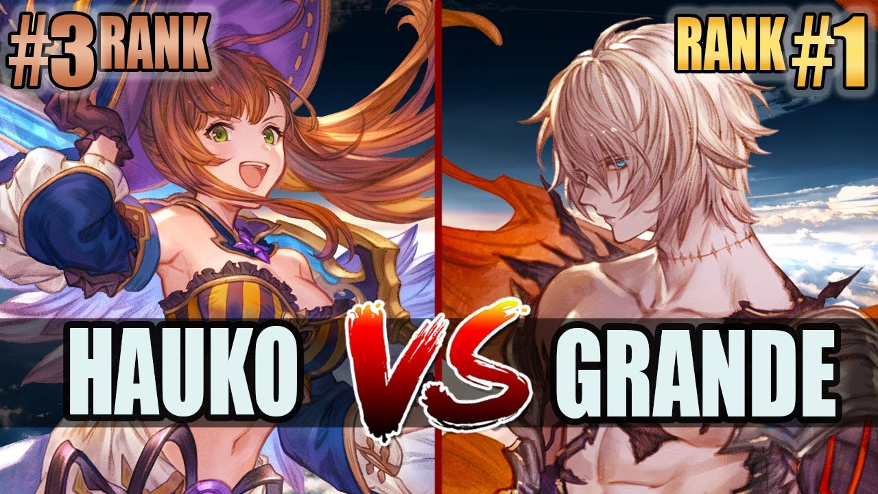 GBVSR 🔥 Hauko (Beatrix) vs Grande (Lucilius) 🔥 High Level Gameplay