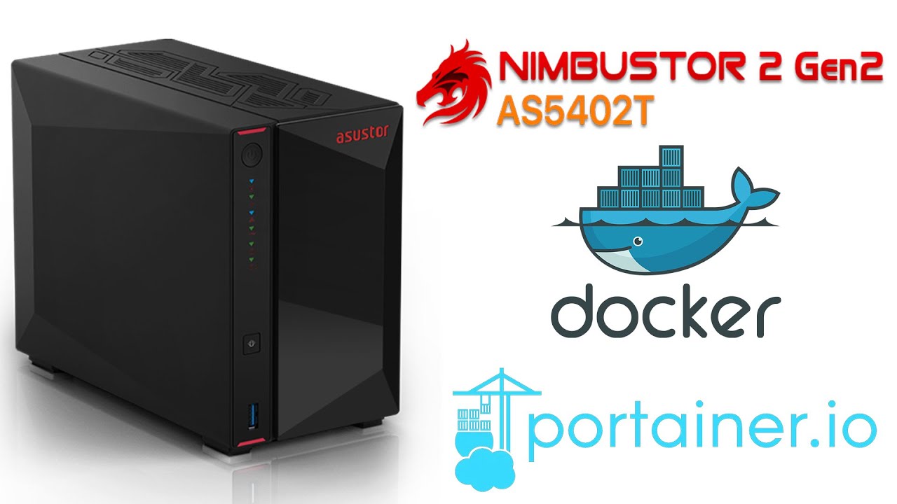 Asustor Nimbustor2 Gen2 #6 Docker y Portainer