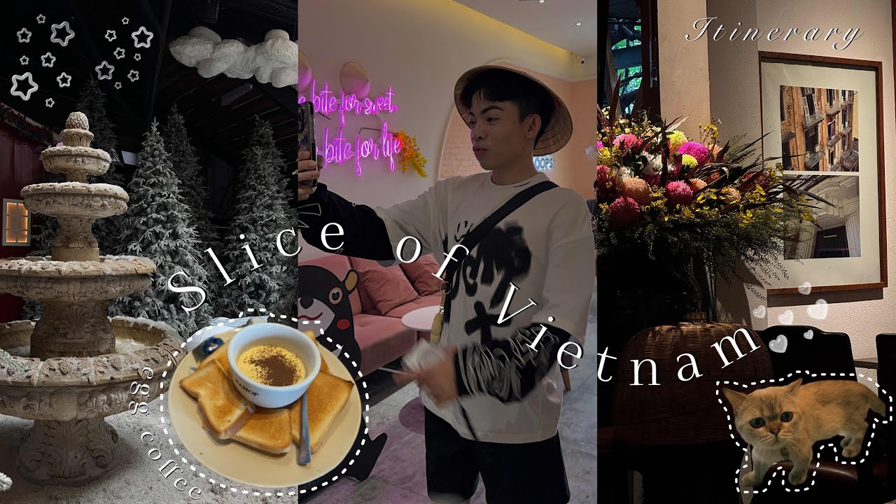 Vietnam Itinerary | where to eat & shop, things to do, ft. must visit cafes 🥢