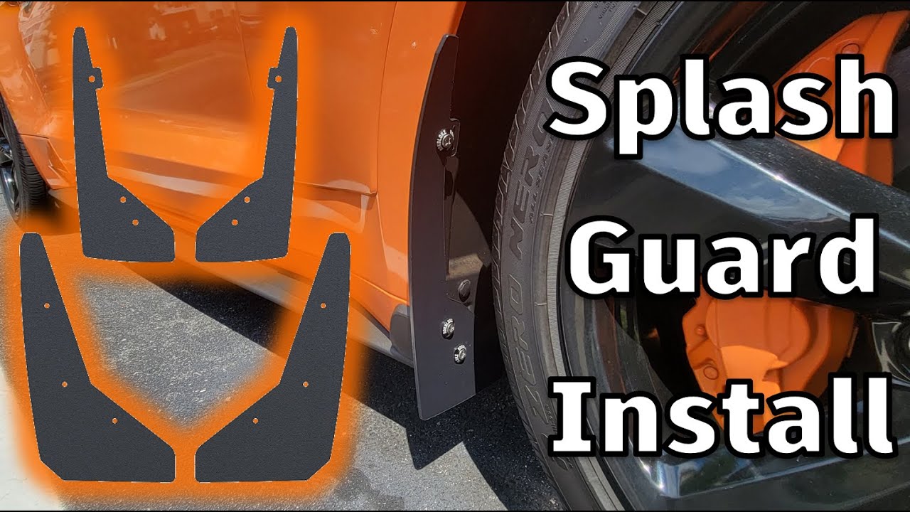 How to Install Splash Guards for the S550 Mustang (2015-2023)