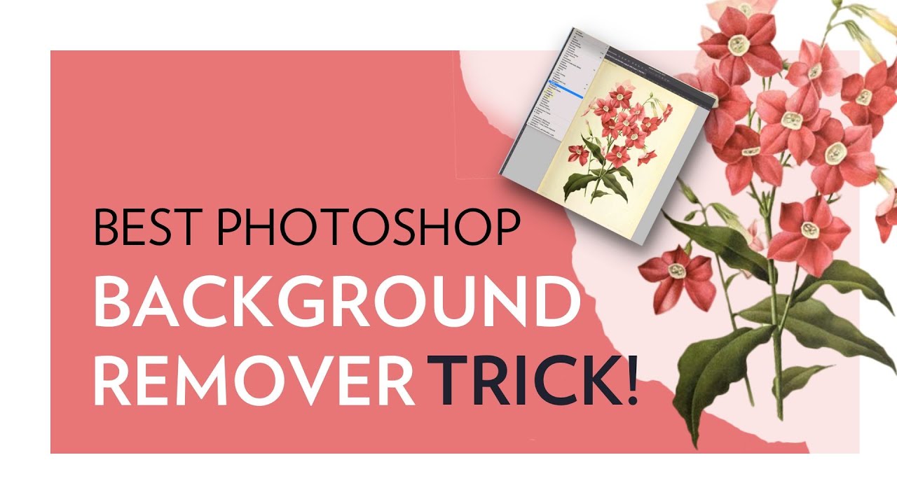 PHOTOSHOP TRICKS | BEST BACKGROUND REMOVER TOOL