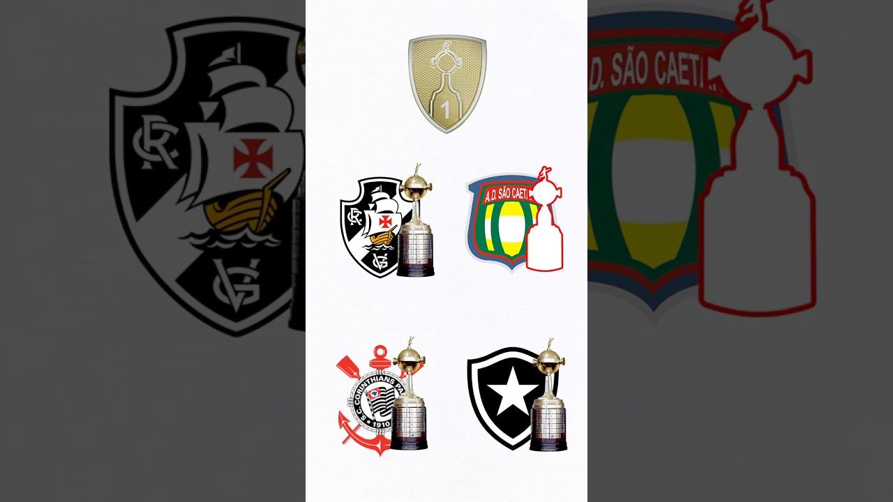 Times brasileiros com mais finais de Libertadores! 