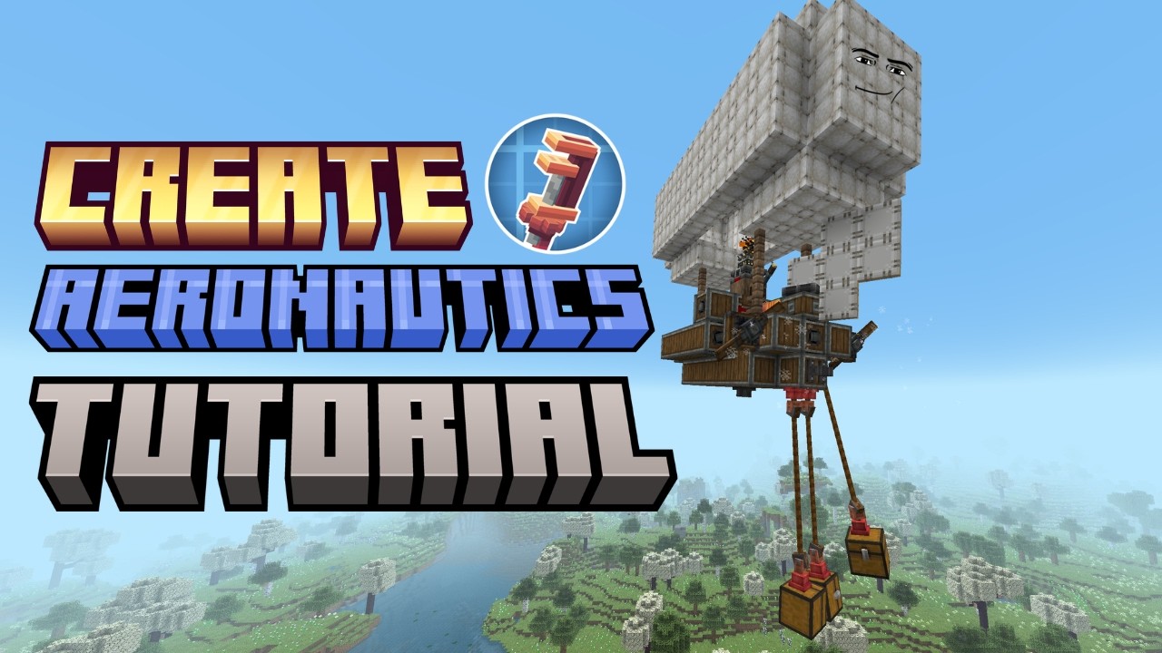 How to make your first AIRSHIP in Create: Aeronautics!