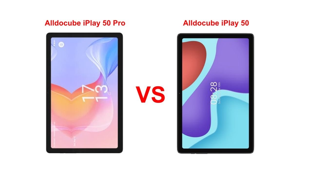 Alldocube iPlay 50 Pro vs Alldocube iPlay 50 tablets - First comparison (links in the description)