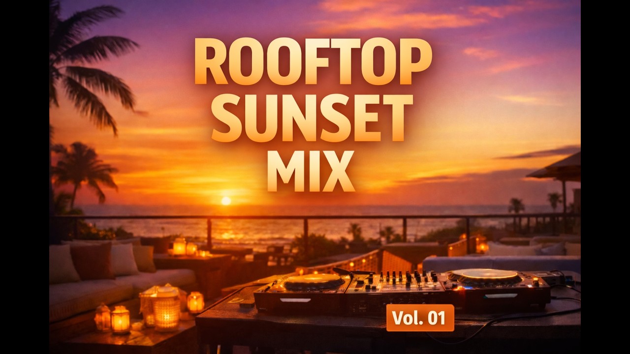 Rooftop Sunset Afro House Mix Vol. 01 | 120 BPM | 1h25 DJ Set