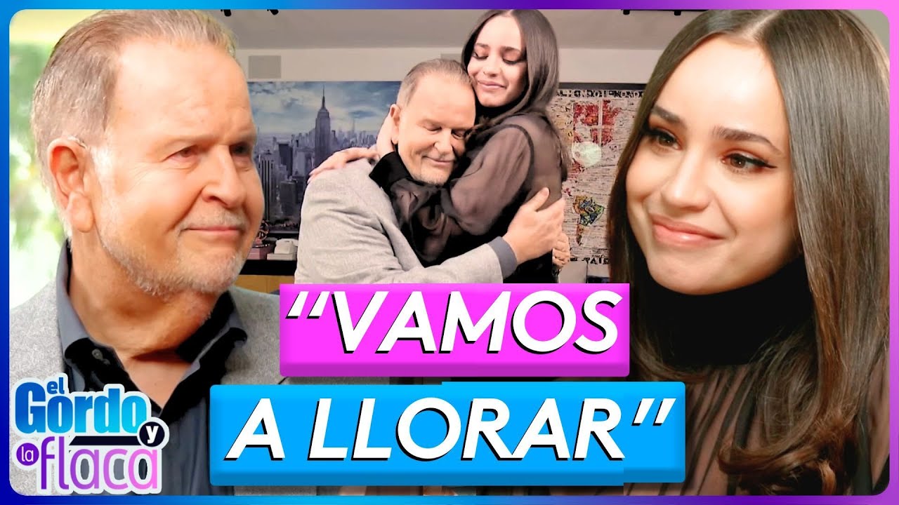 Sofia Carson muy conmovida en su reencuentro con Raúl de Molina | El Gordo y La Flaca