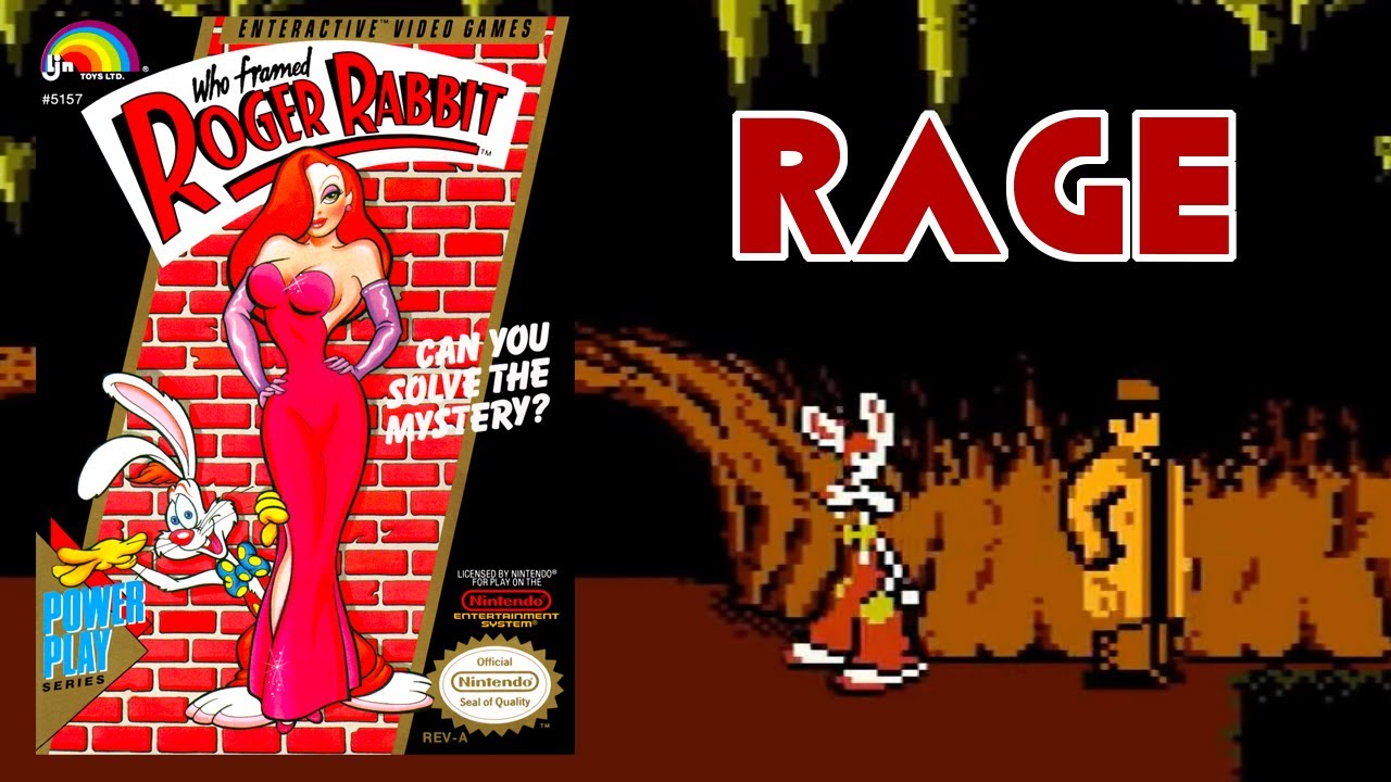 Mike Matei Rage Compilation - Roger Rabbit (NES)