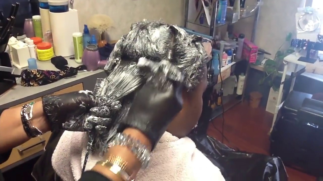 How to do a virgin relaxer at home. updated ....pt1