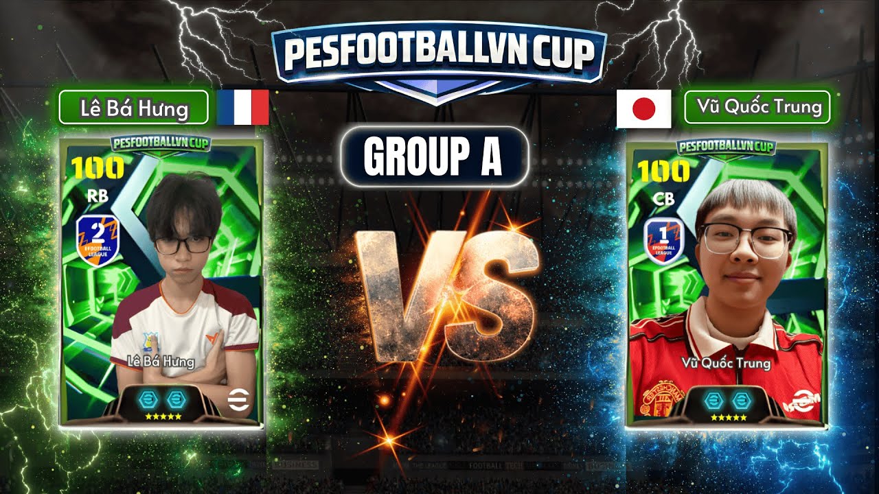 Pesfootballvn Cup• BẢNG A | 4 |: LÊ BÁ HƯNG vs VŨ QUỐC TRUNG | SIÊU THỦ MÔN