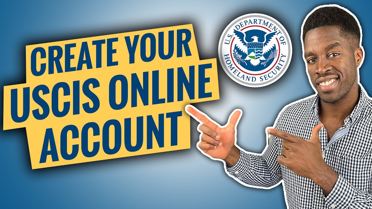 Как быстро создать БЕСПЛАТНУЮ онлайн-учётную запись USCIS! (для новичков)