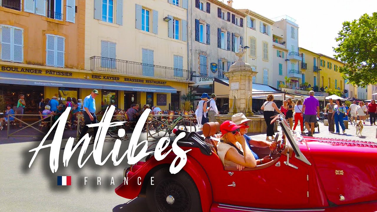 Antibes - Seaside Promenade, Old Town & Houses | France