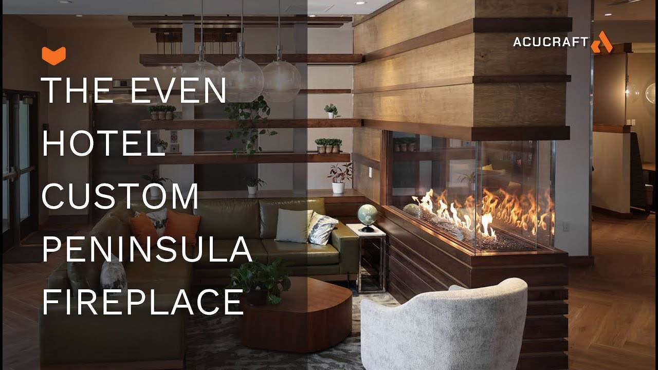 Custom Gas Fireplace That Becomes the Centerpiece of Hotel Design | Fireplace Stories w Chris Maxson