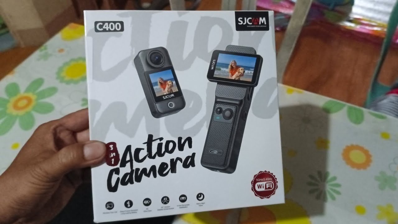 SJCAM C400 UNBOXING I NAPAKAGANDANG BUDGET ACTION CAM. 