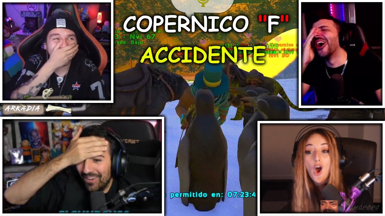 ROBERTO mata a los pinguinos de COPERNICO por accidente (Cuatro camaras) Momento gracioso🦖 ARKADIA 2