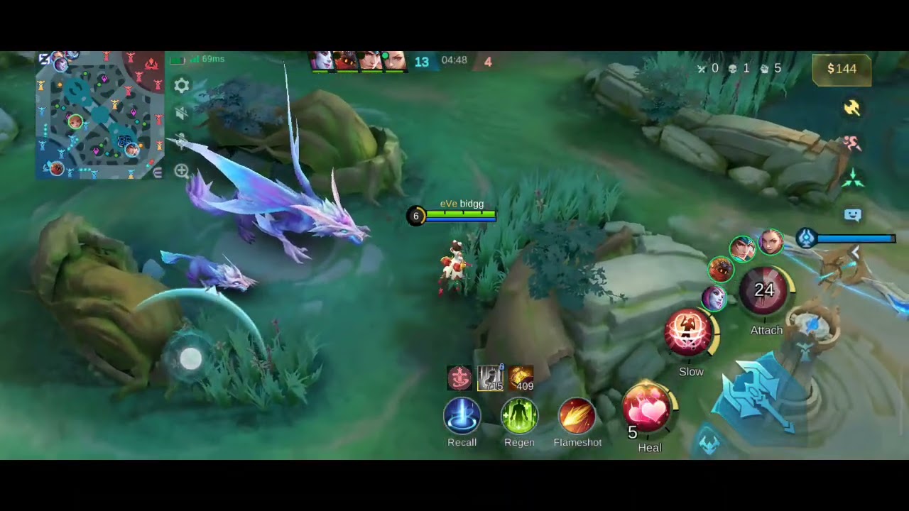 Angela Roam Gameplay | Ranked Match 6671 | Moba Legends: 5v5!