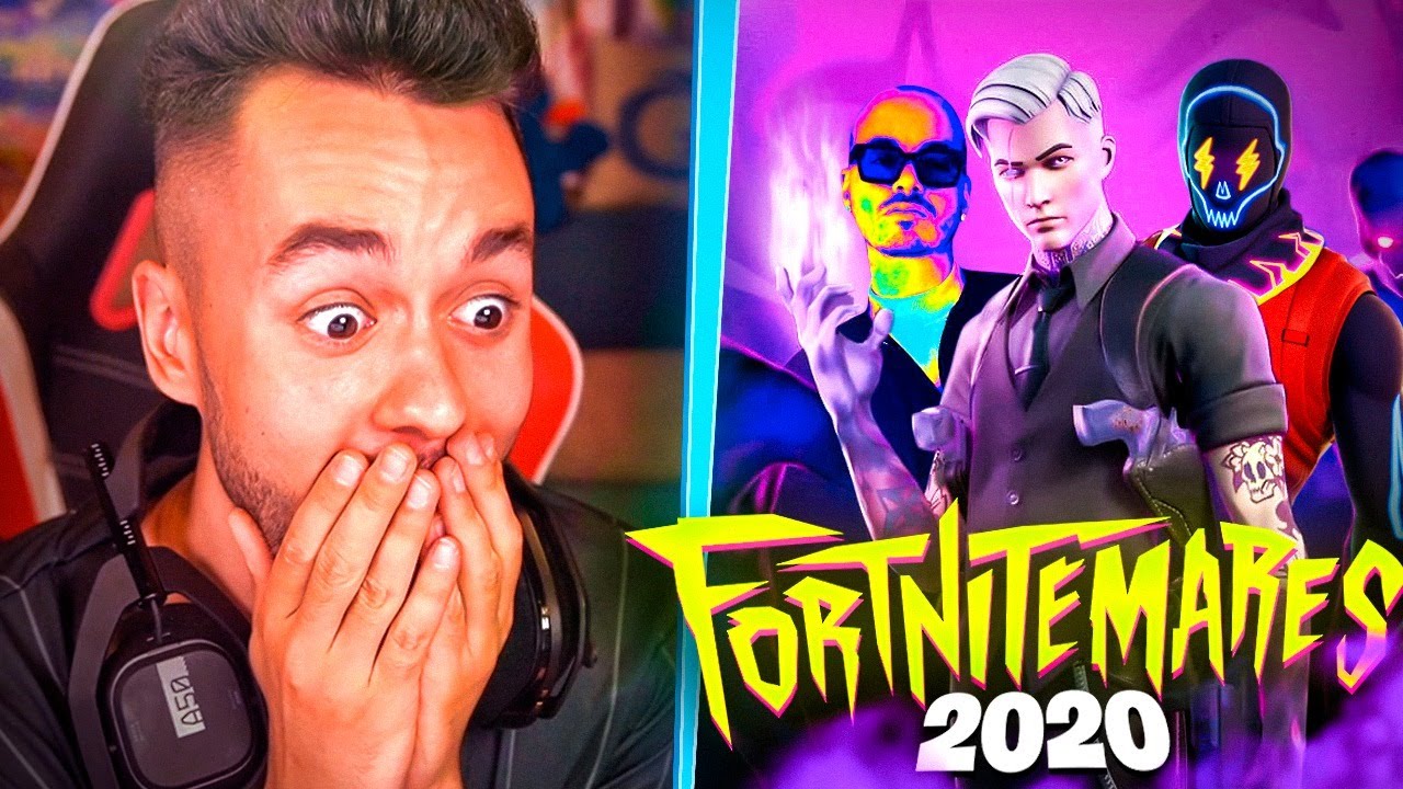 Reacting to Halloween in Fortnite - TheGrefg