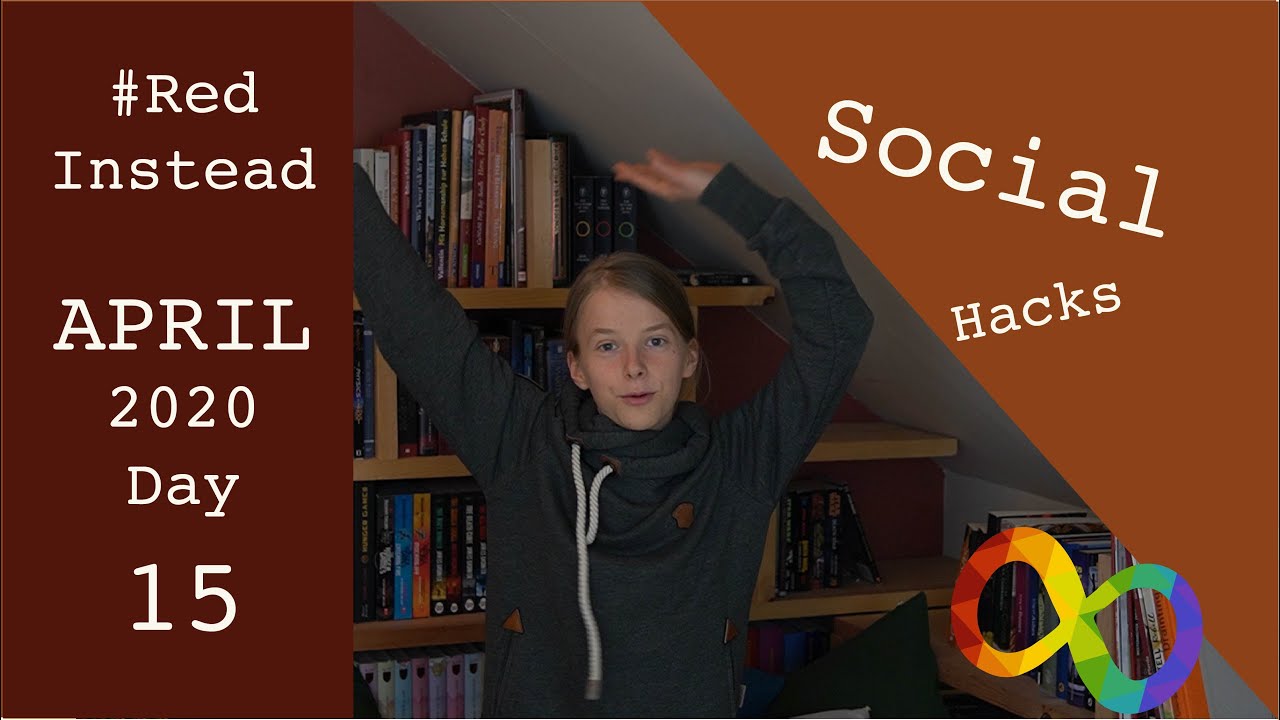 Social Media Strategies for Overwhelmed Autistics | #RedInstead 2020 Day 15 || Jontje