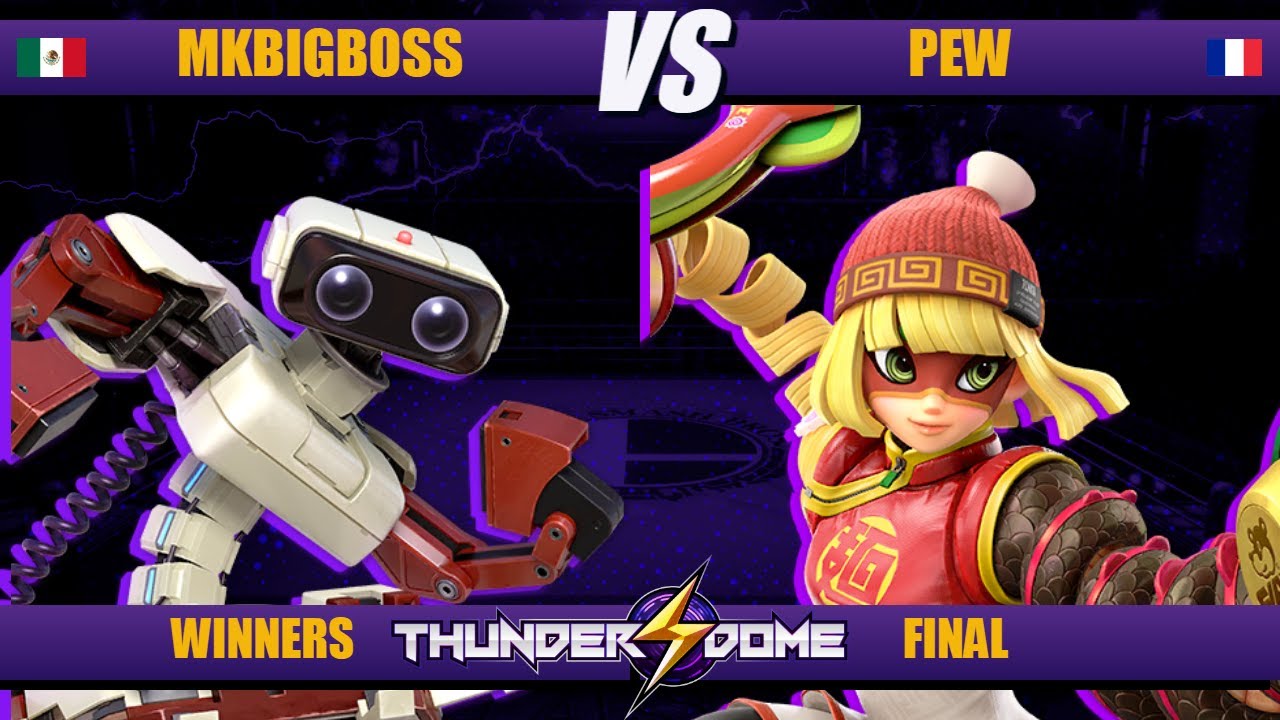 MKBIGBOSS VS PEW  -  WINNERS FINAL - THUNDERDOME 5