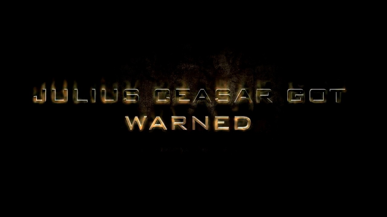 VWO 4 Julius Ceasar Trailer