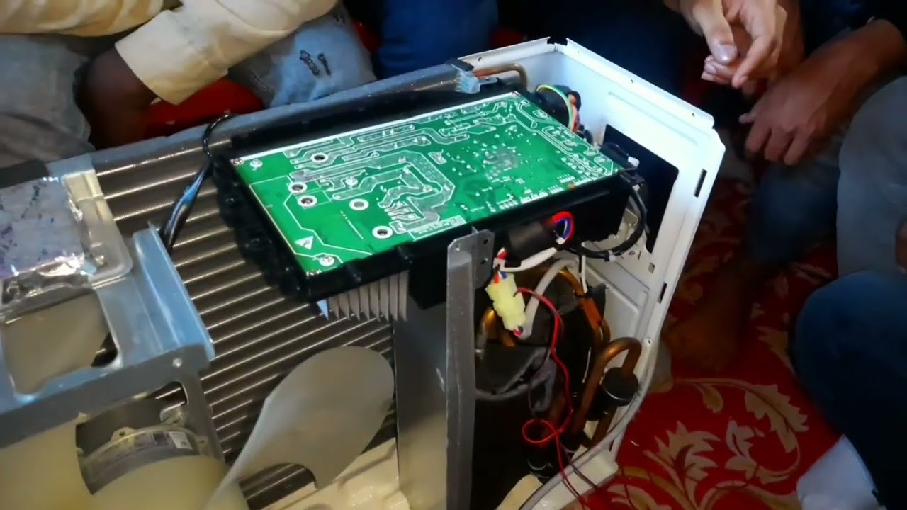 Series Bulb se Inverter AC test krna.