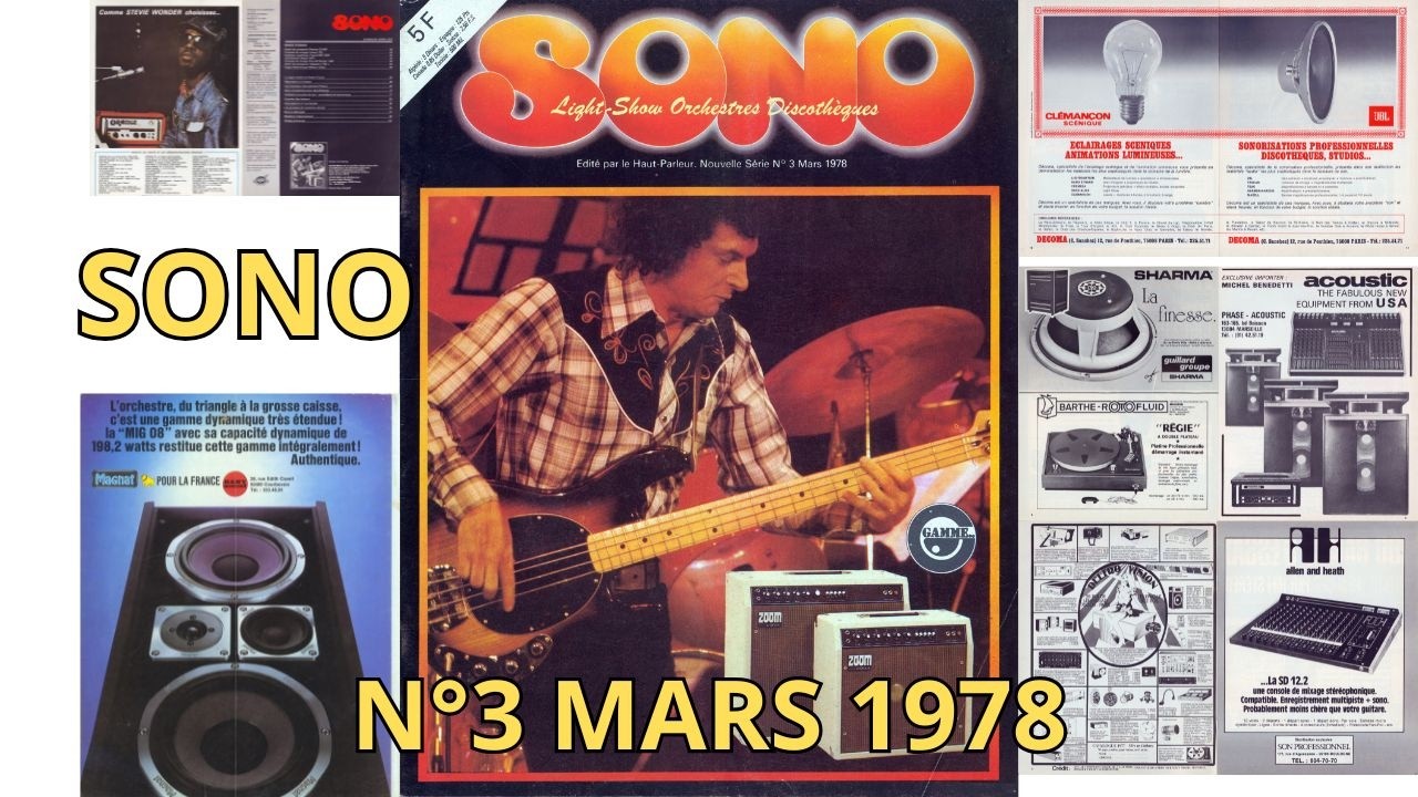 SONO 3  - MARS 1978 : L'ÂGE D'OR DE LA HI-FI