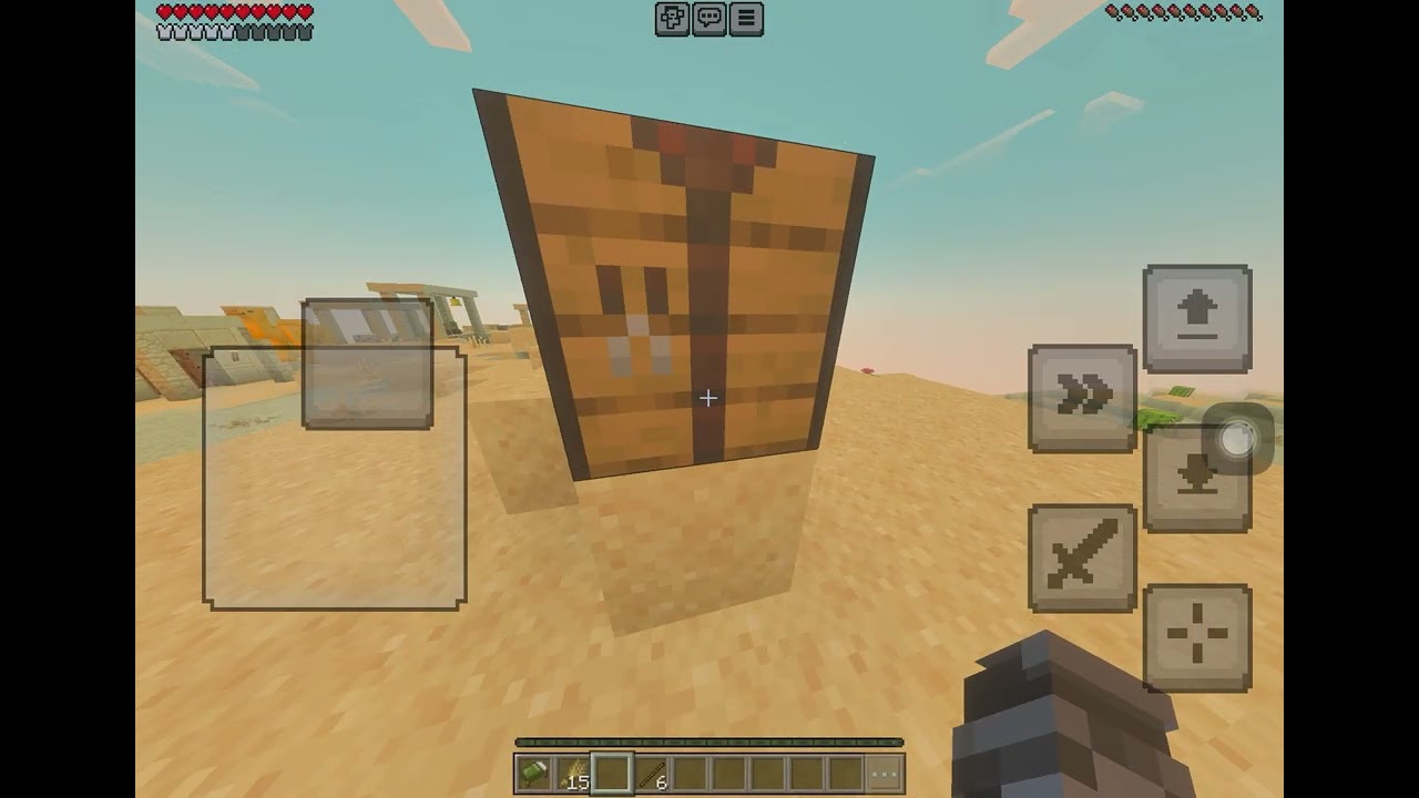 I played Minecraft (not first time )￼