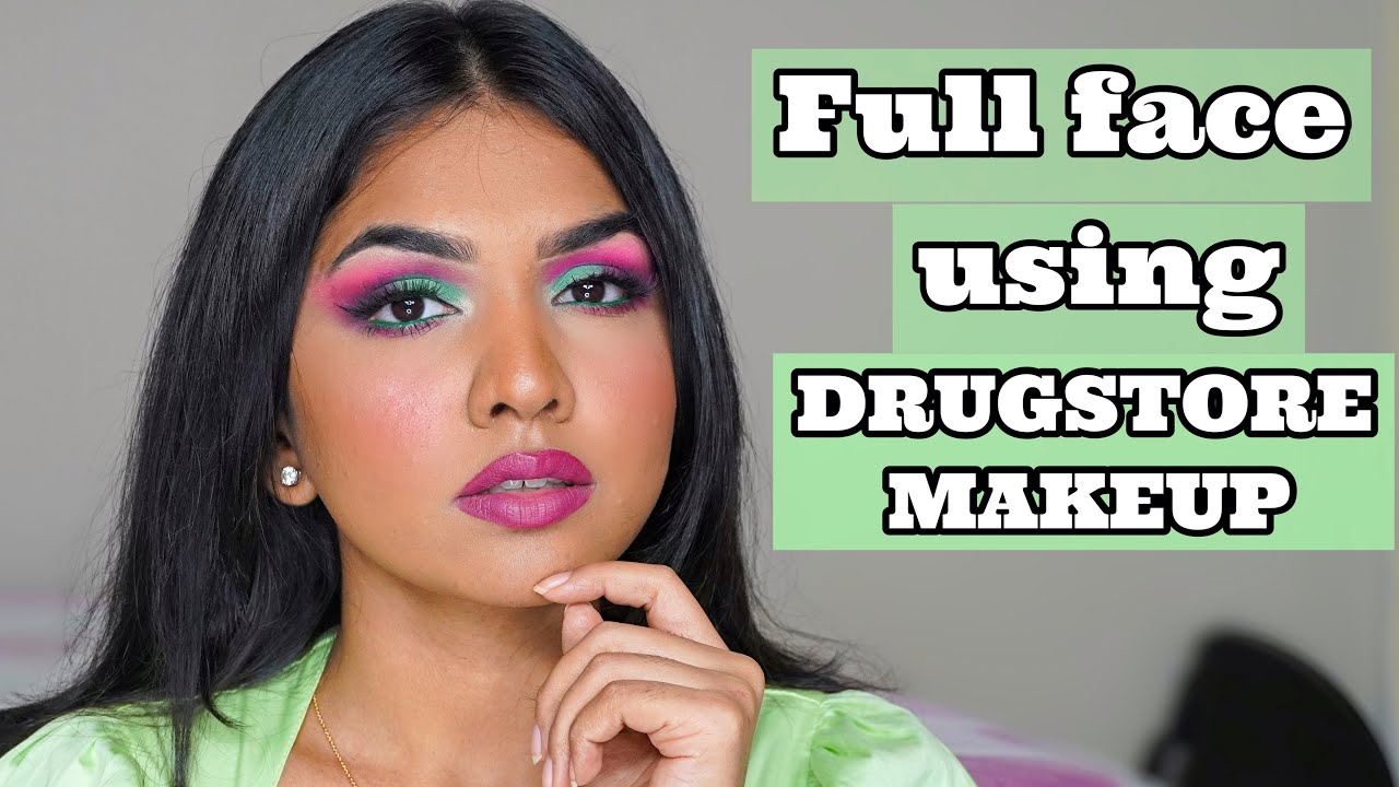 FULL FACE OF DRUGSTORE/AFFORDABLE MAKEUP