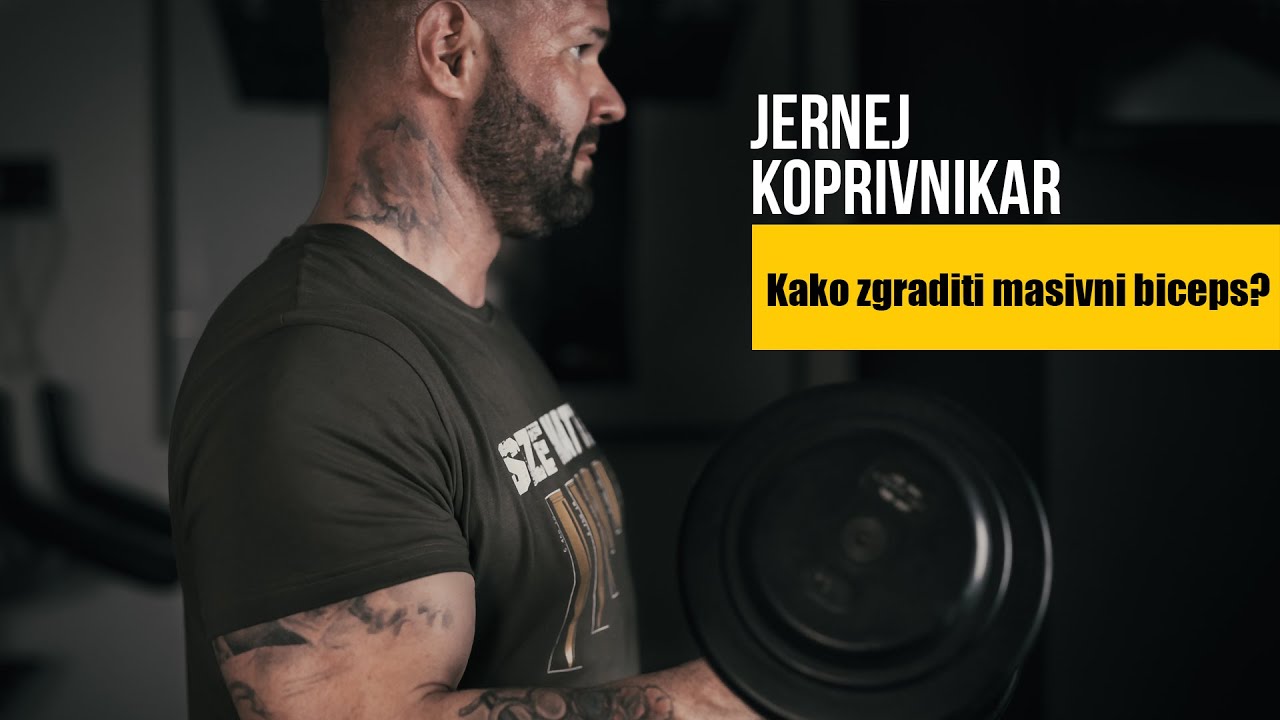 Proteini.si svetovalec odgovarja: Kako zgraditi masivni biceps?