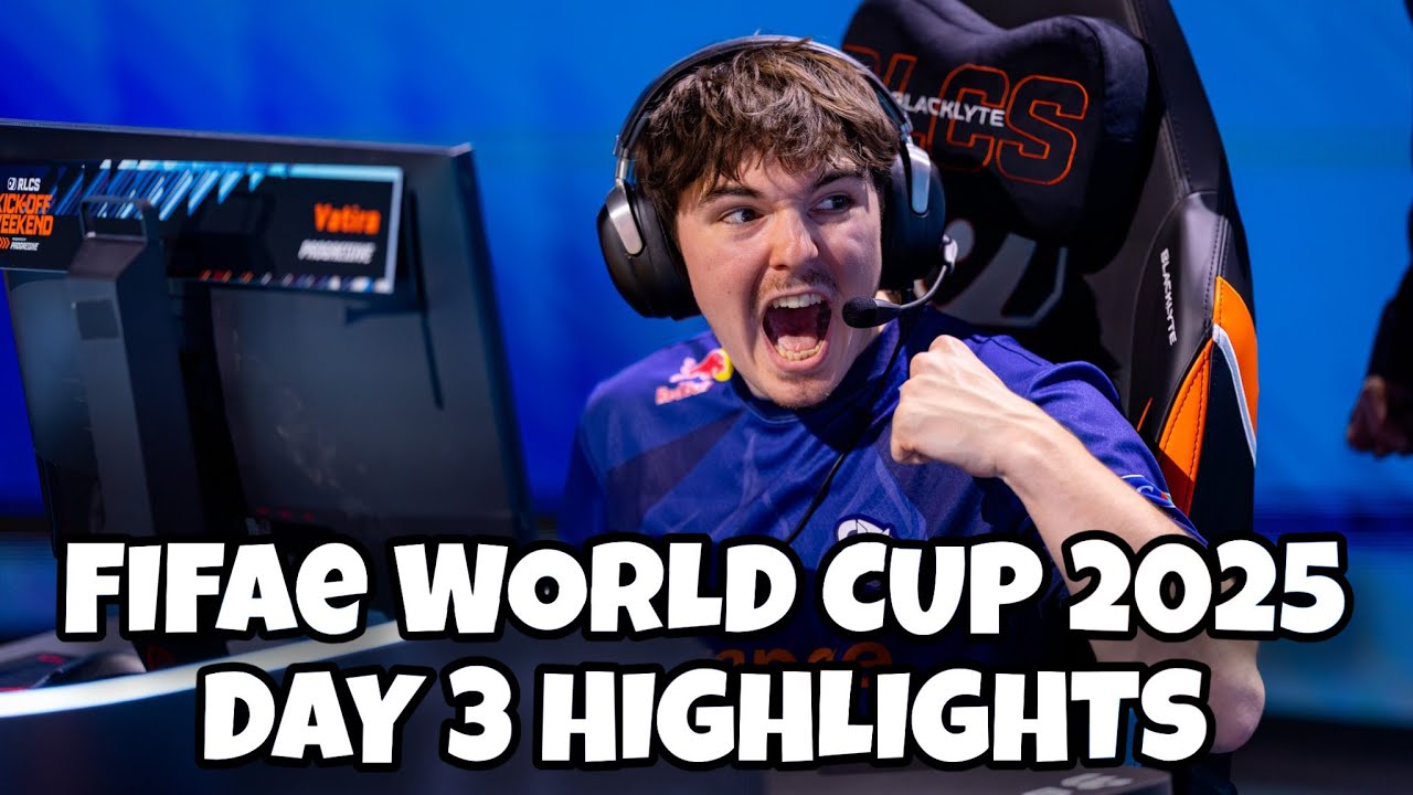 $250K FIFAe WORLD CUP 2025 DAY 3 HIGHLIGHTS! | ROCKET LEAGUE