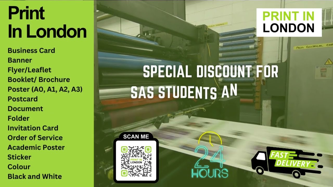 Printing Services for SAS - School of Advanced Study, University of London - Printing London