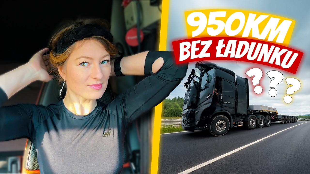 950 km na pusto... Co dalej z moim ładunkiem?! 950 km without cargo... What's next for my cargo!