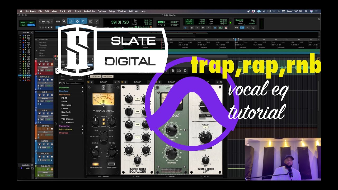 How to EQ perfect Rap Vocals! FREE Pro Tools Vocal Mixing Template!