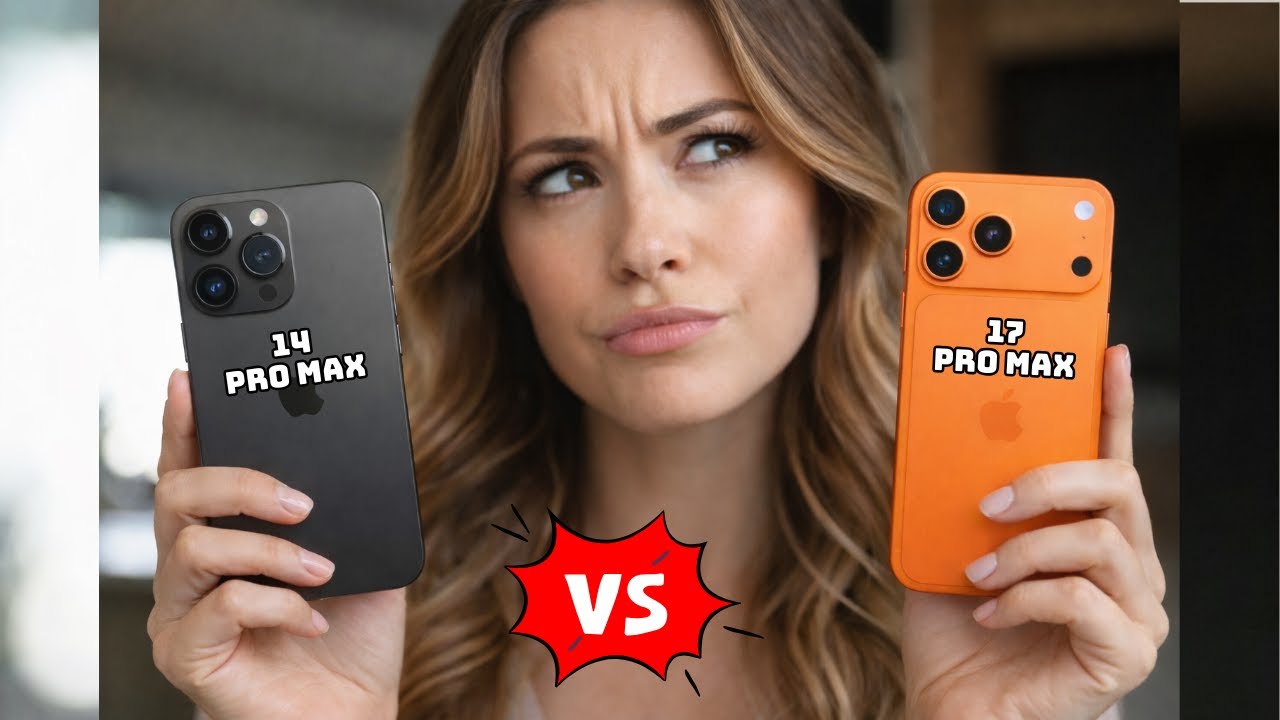 IPHONE 14 PRO MAX VS IPHONE 17 PRO MAX